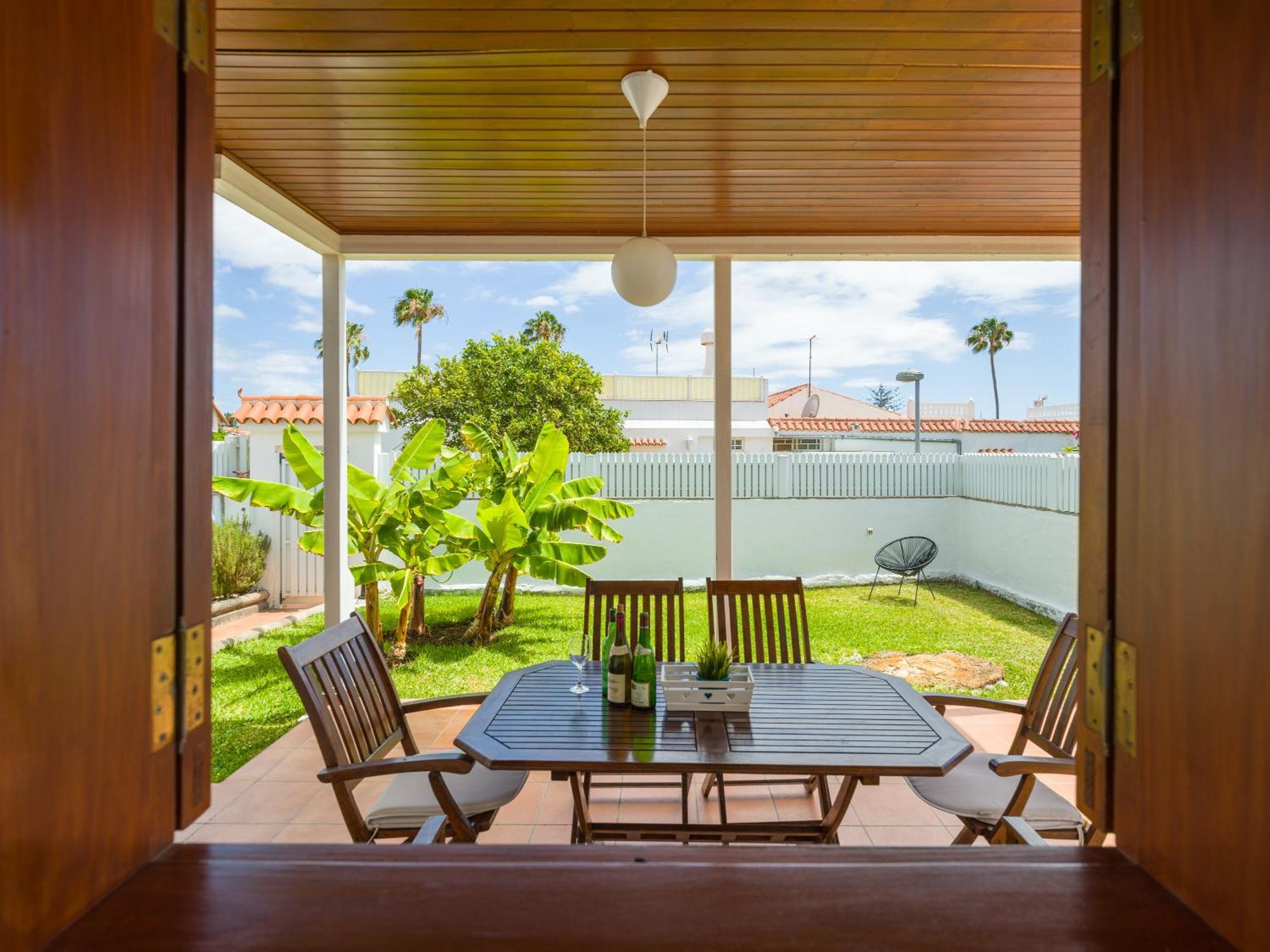 Banana House In Top Location By Tenpropertiesgc Maspalomas  Eksteriør bilde