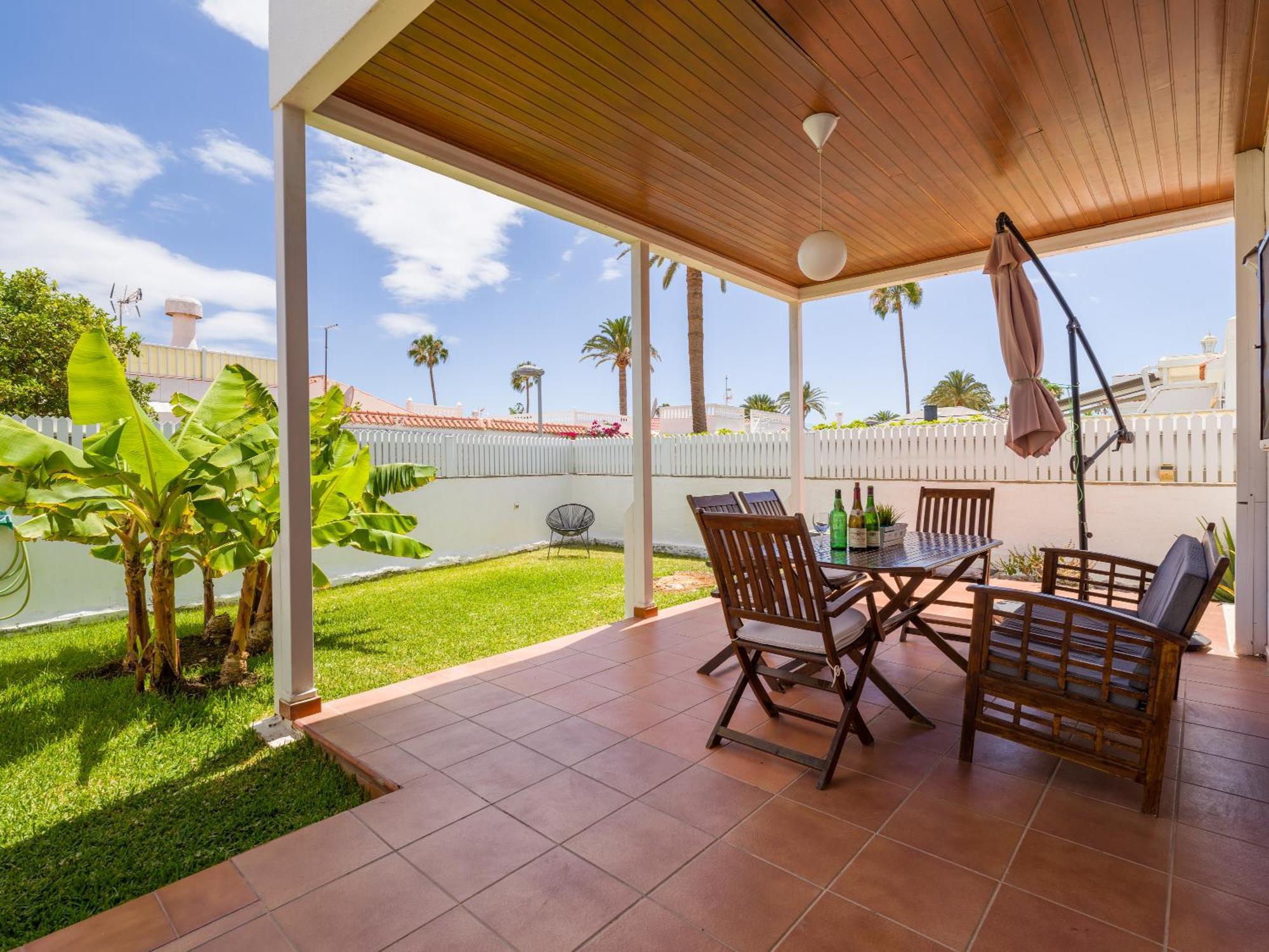 Banana House In Top Location By Tenpropertiesgc Maspalomas  Eksteriør bilde