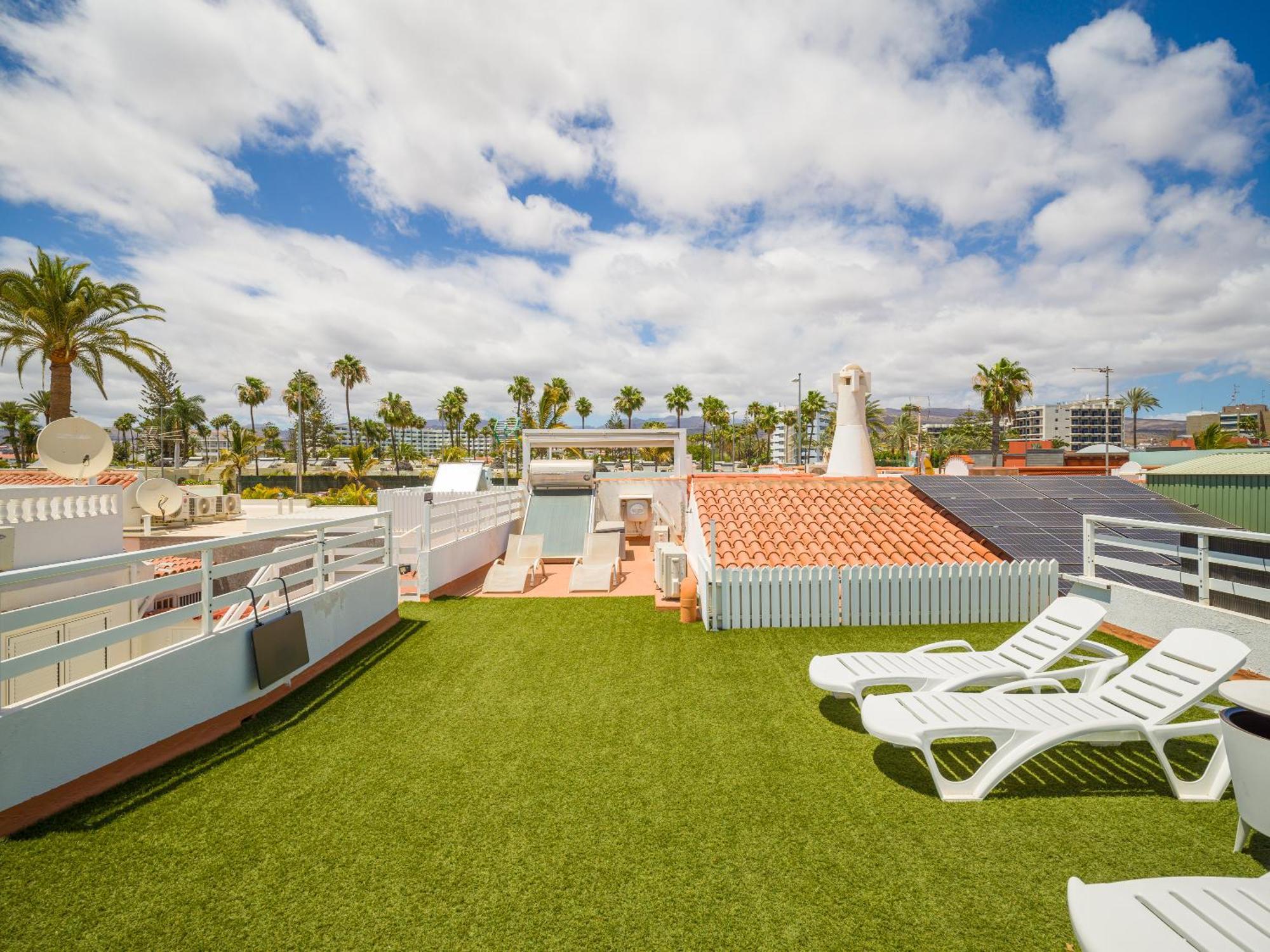 Banana House In Top Location By Tenpropertiesgc Maspalomas  Eksteriør bilde
