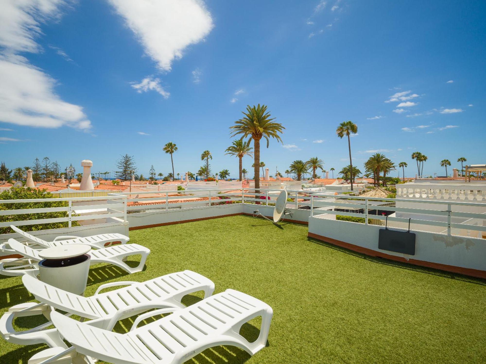 Banana House In Top Location By Tenpropertiesgc Maspalomas  Eksteriør bilde
